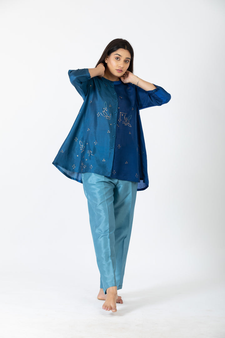 ZHARA SHORT SILK CO-ORD  SET