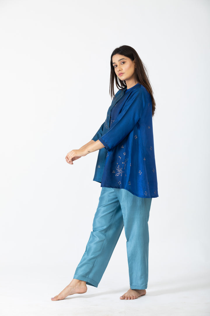ZHARA SHORT SILK CO-ORD  SET