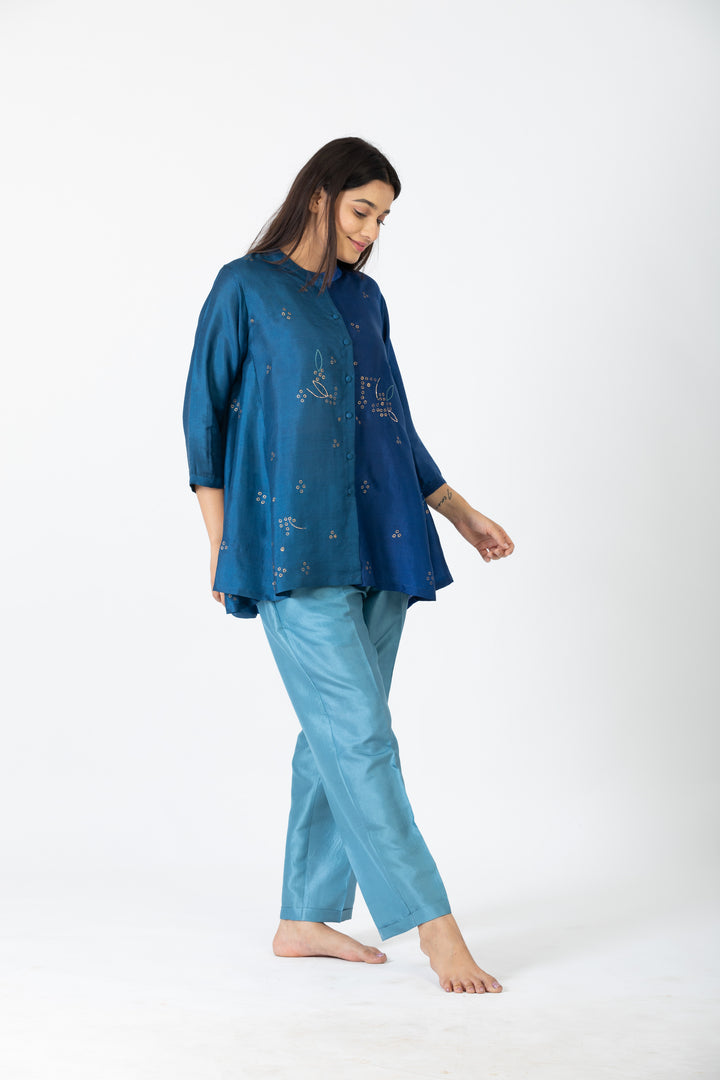 ZHARA SHORT SILK CO-ORD  SET