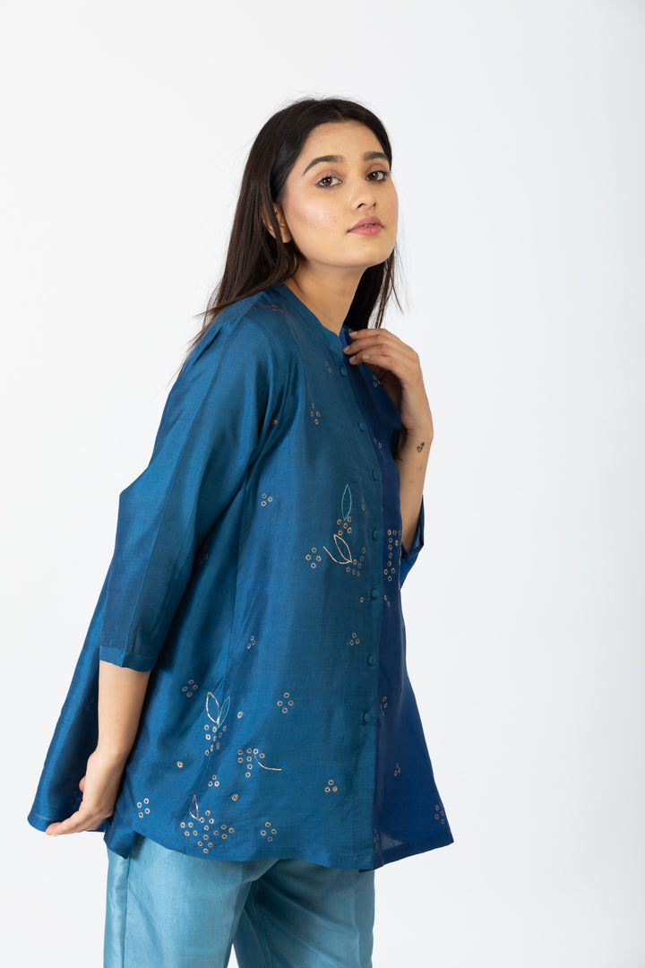 ZHARA SHORT SILK CO-ORD  SET