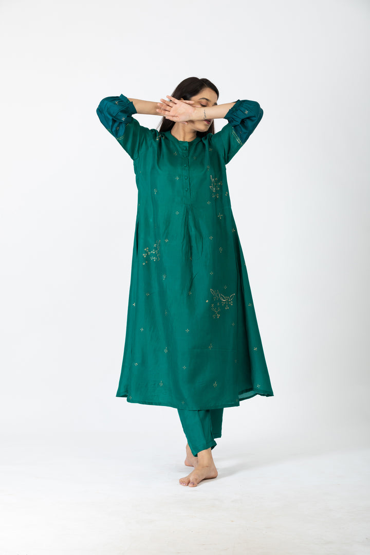JAMIE SILK CO-ORD  SET