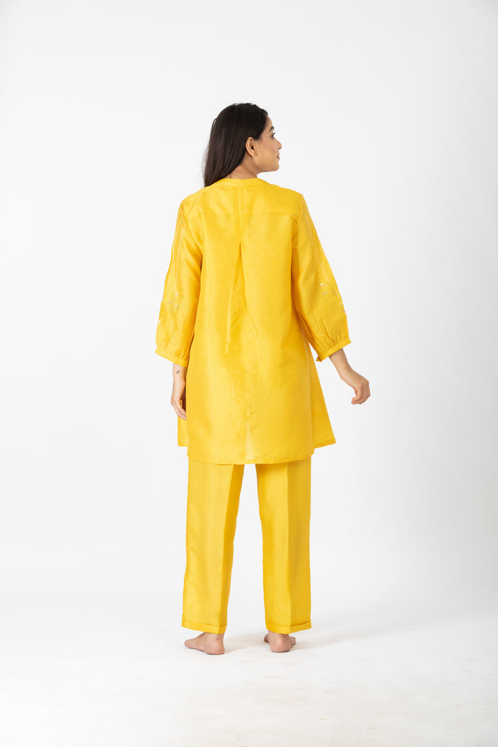 CATHERINE SHORT SILK CO-ORD  SET