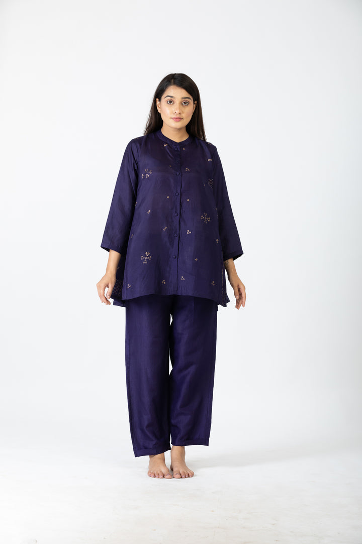 JAMIE SHORT SILK CO-ORD  SET