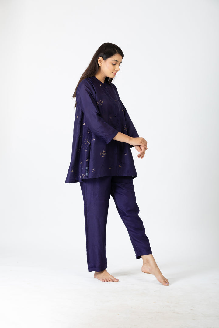JAMIE SHORT SILK CO-ORD  SET