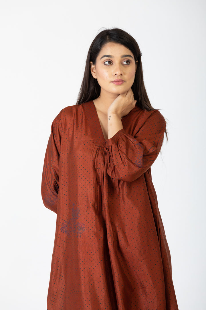 NAIN SILK CO-ORD  SET