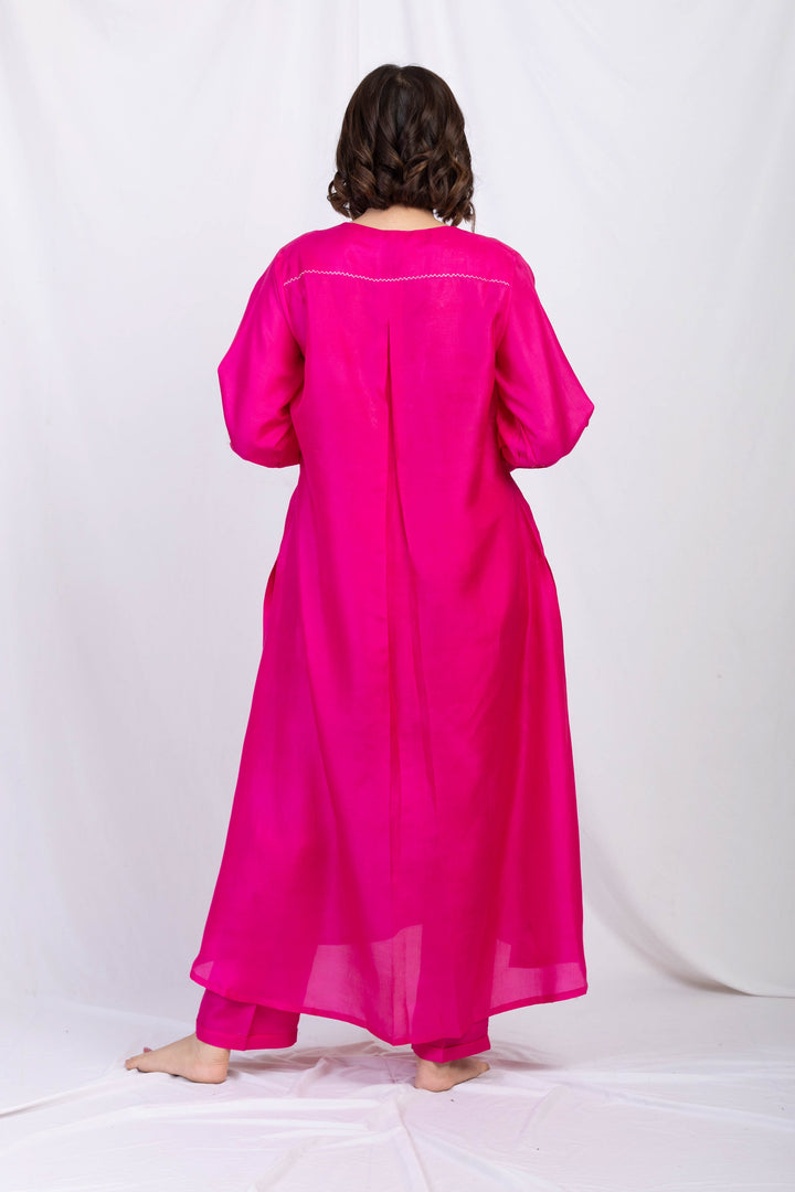 AMELIA SILK TUNIC SET