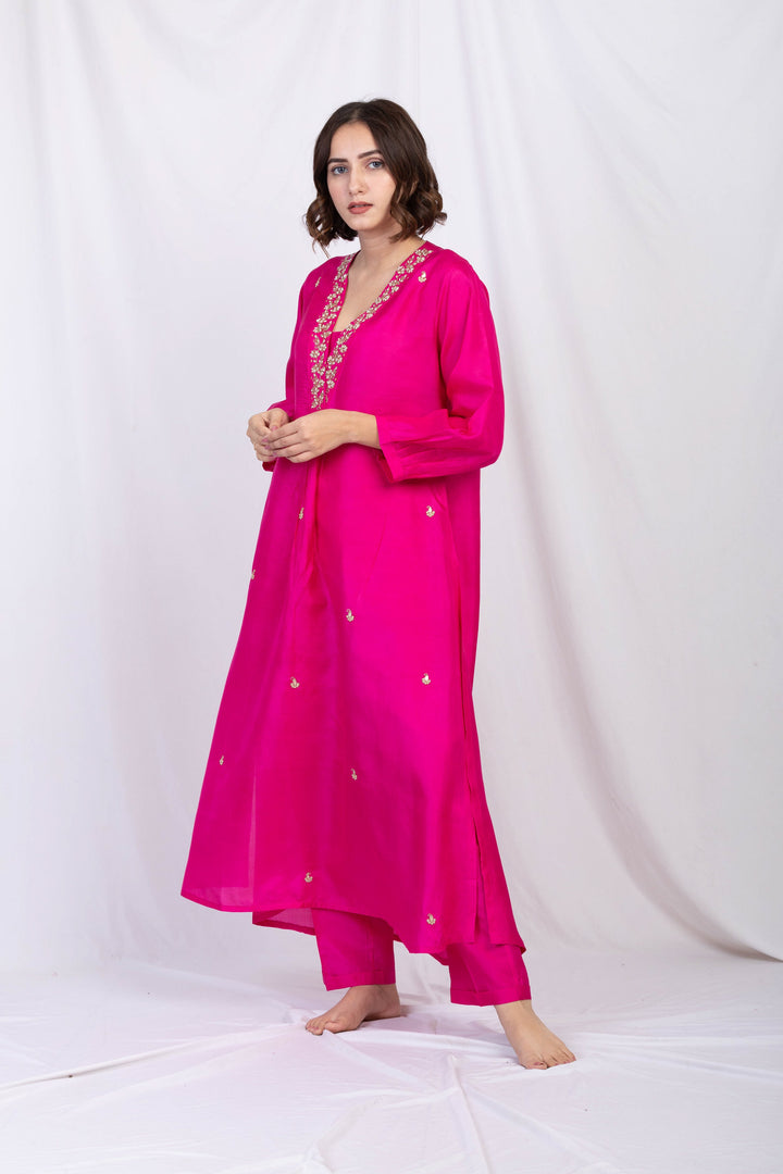 AMELIA SILK TUNIC SET