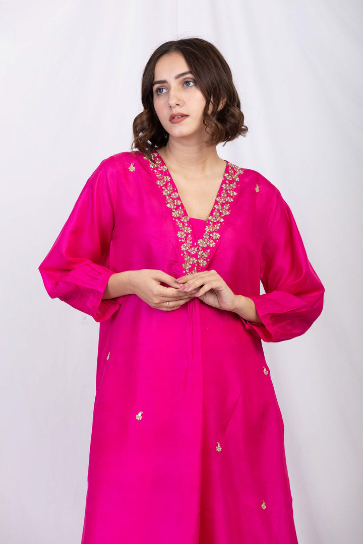 AMELIA SILK TUNIC SET