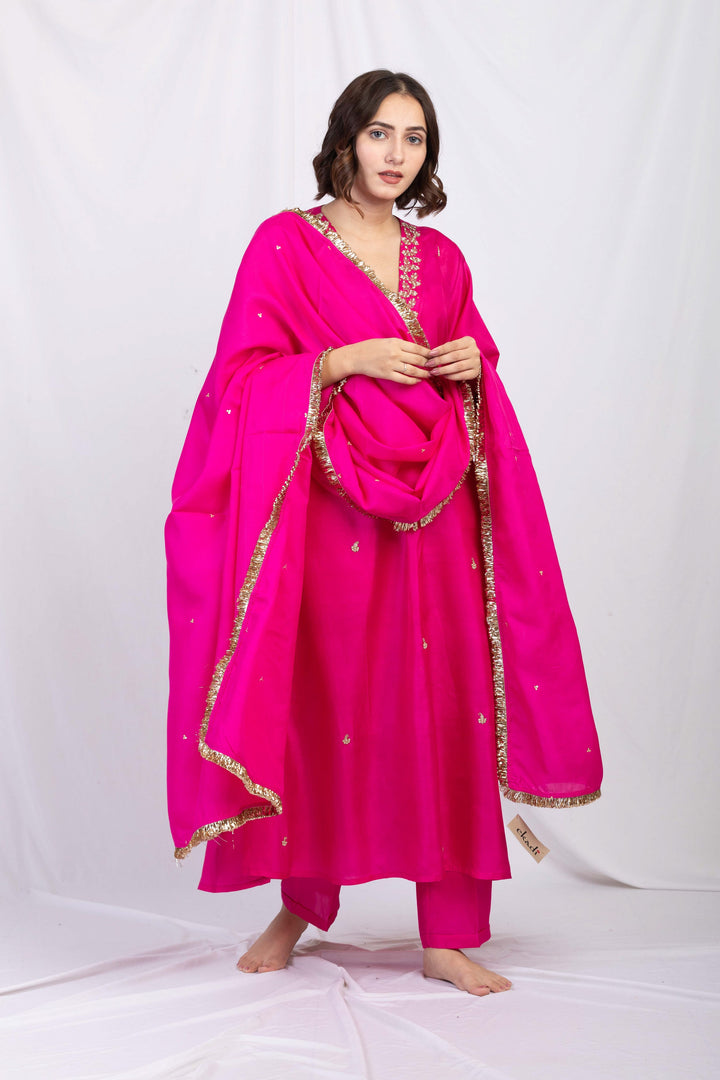 AMELIA SILK TUNIC SET
