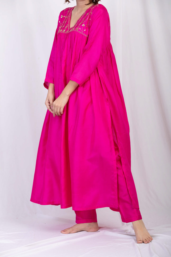 ALPANA SILK TUNIC SET