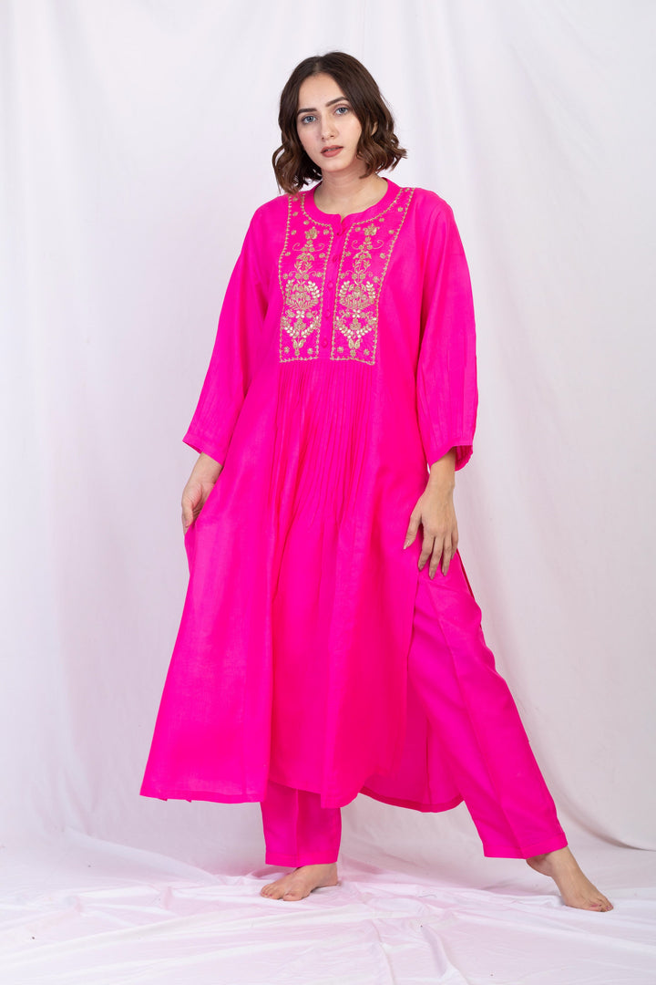 RUHA SILK TUNIC SET
