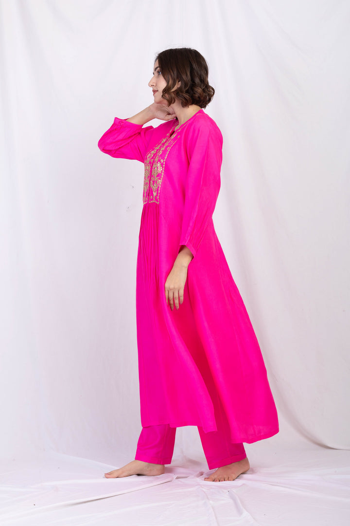 RUHA SILK TUNIC SET