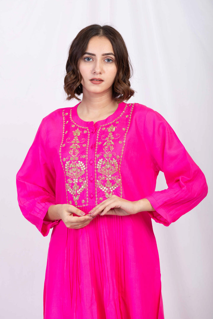 RUHA SILK TUNIC SET