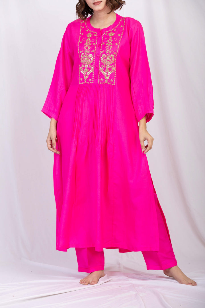 RUHA SILK TUNIC SET