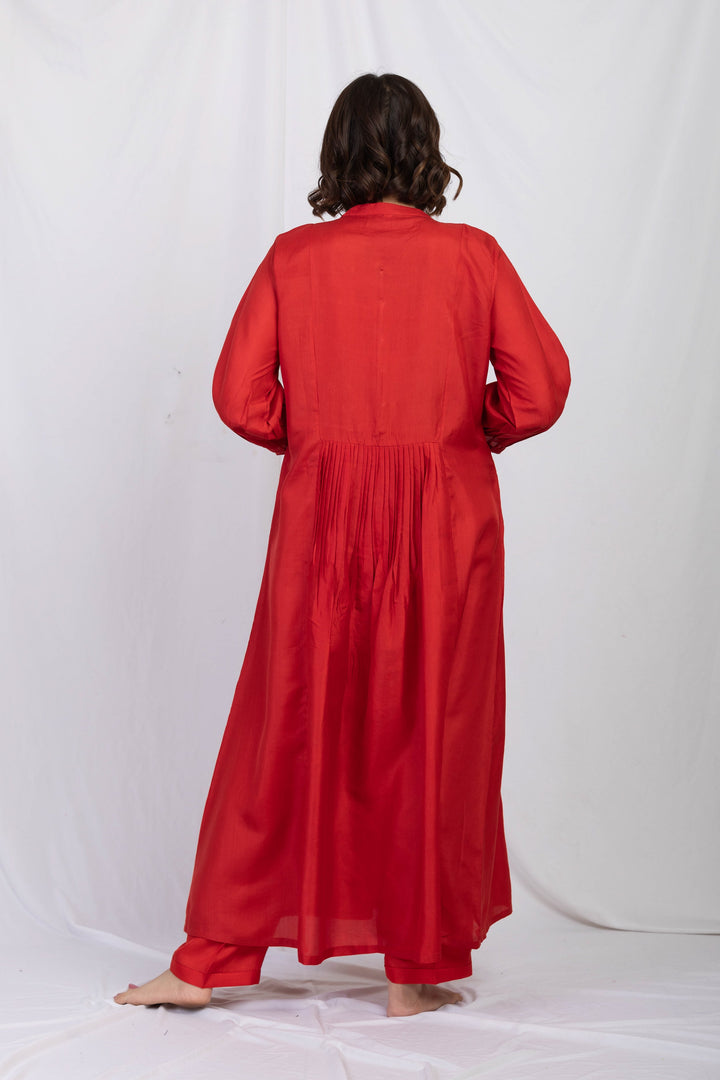 NADIAH SILK TUNIC SET