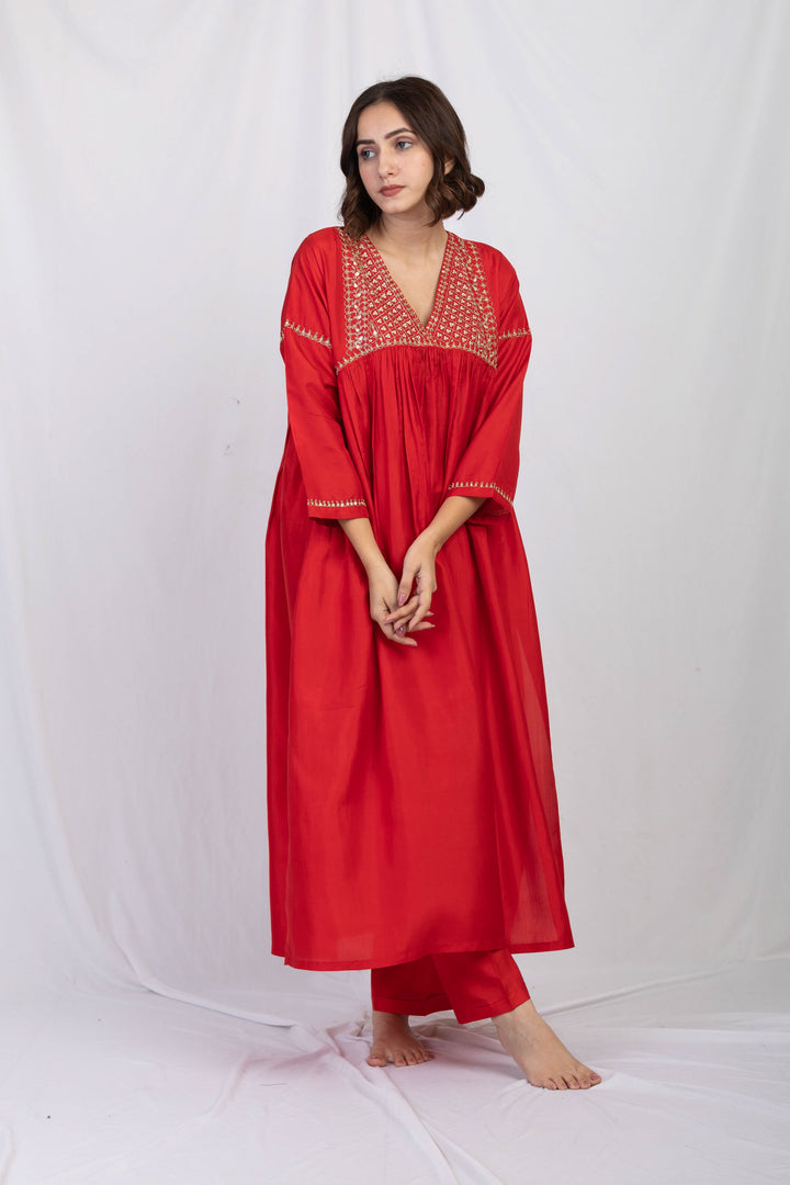 MEHRUNISAAH SILK KURTA SET