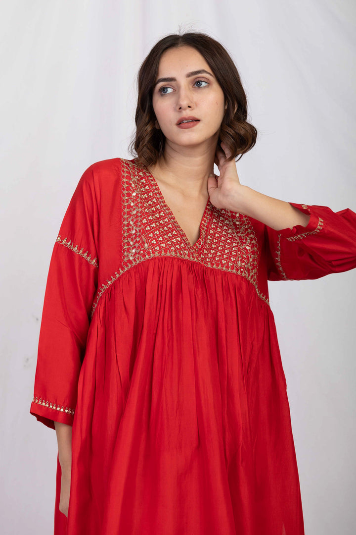 MEHRUNISAAH SILK KURTA SET