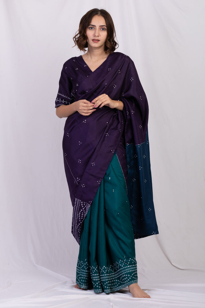 ANUPAMAA SILK SAREE SET