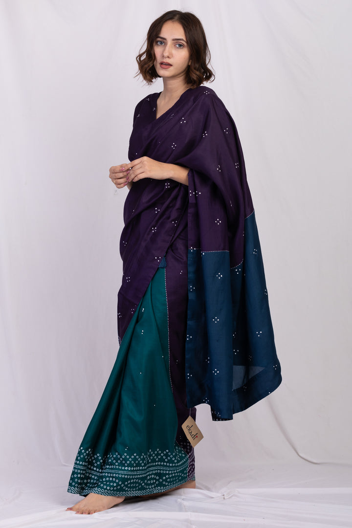 ANUPAMAA SILK SAREE SET