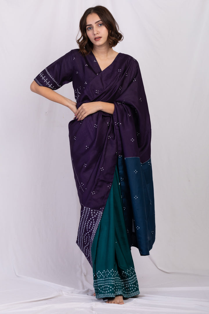 ANUPAMAA SILK SAREE SET