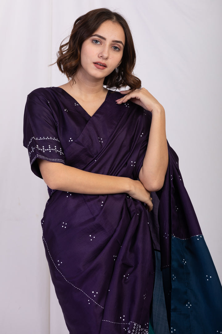 ANUPAMAA SILK SAREE SET