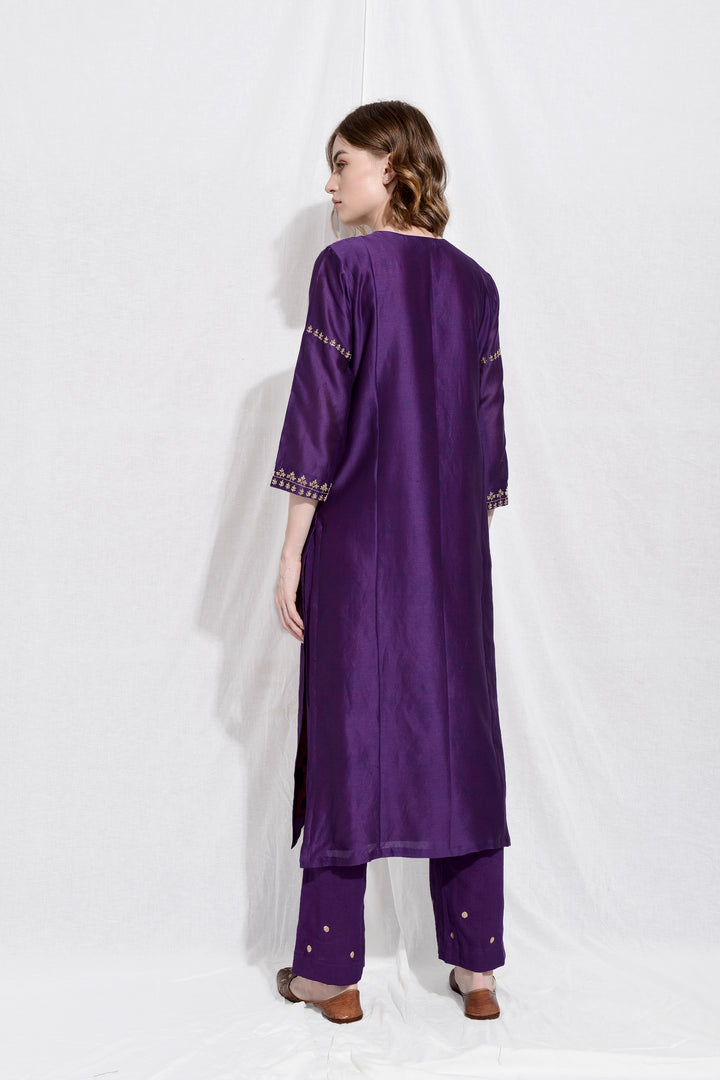 APARNA EMBROIDERED KURTA SET
