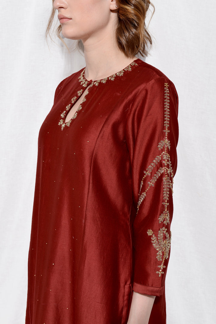 TARINI EMBROIDERED KURTA SET