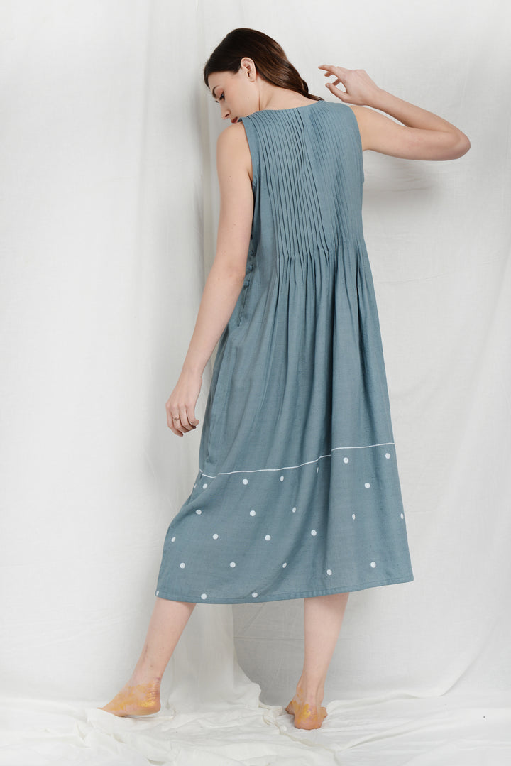 CASEY PLEATED DRESS