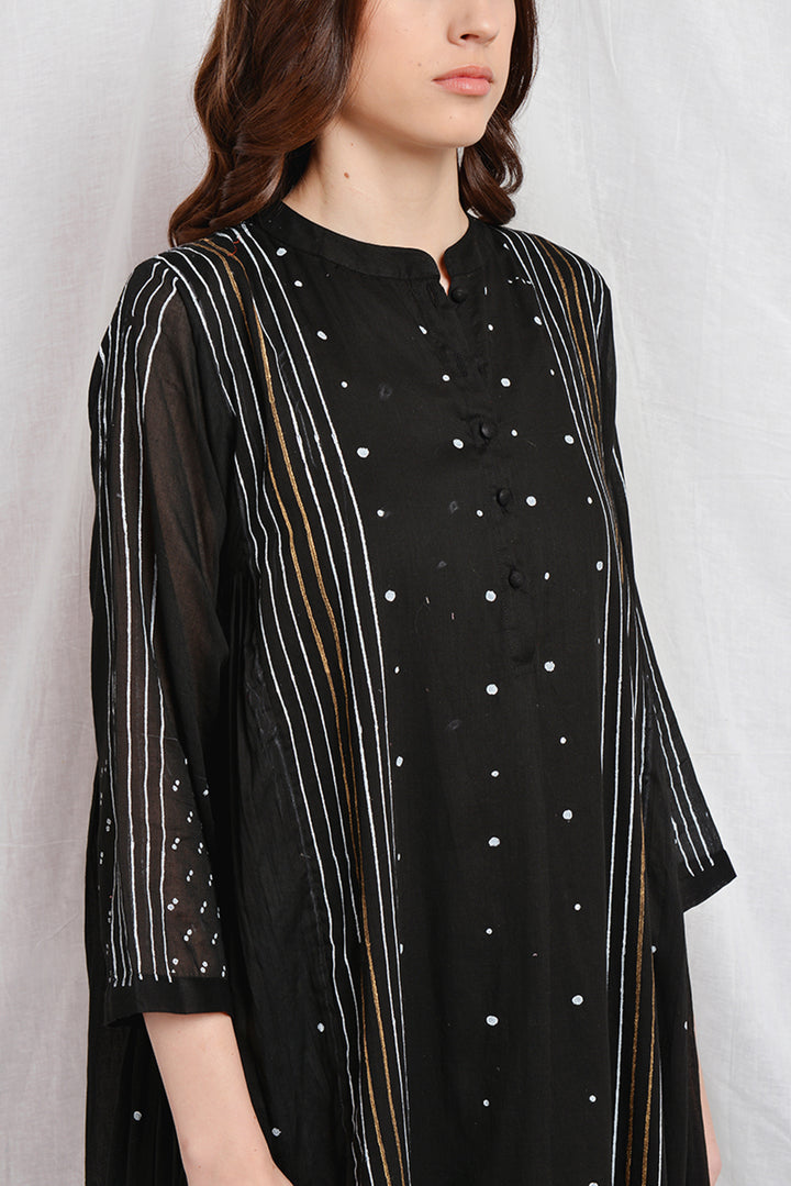 CHRISTINE PLEATED DRESS SET