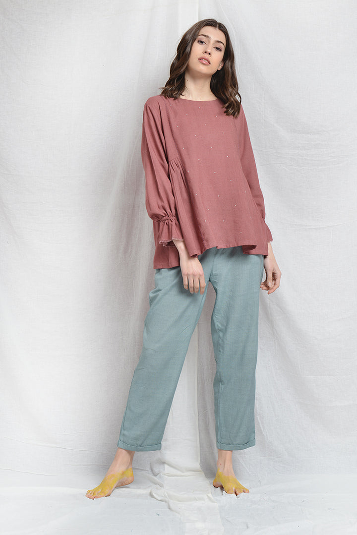 HOLLY PLEATED TUNIC