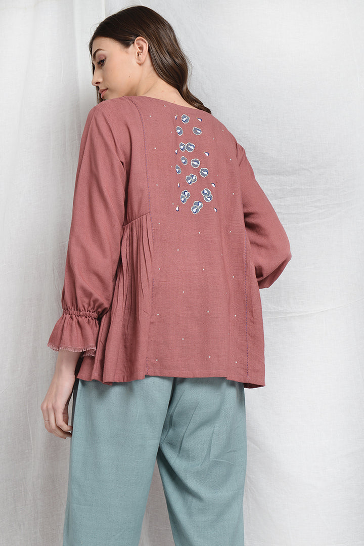 HOLLY PLEATED TUNIC