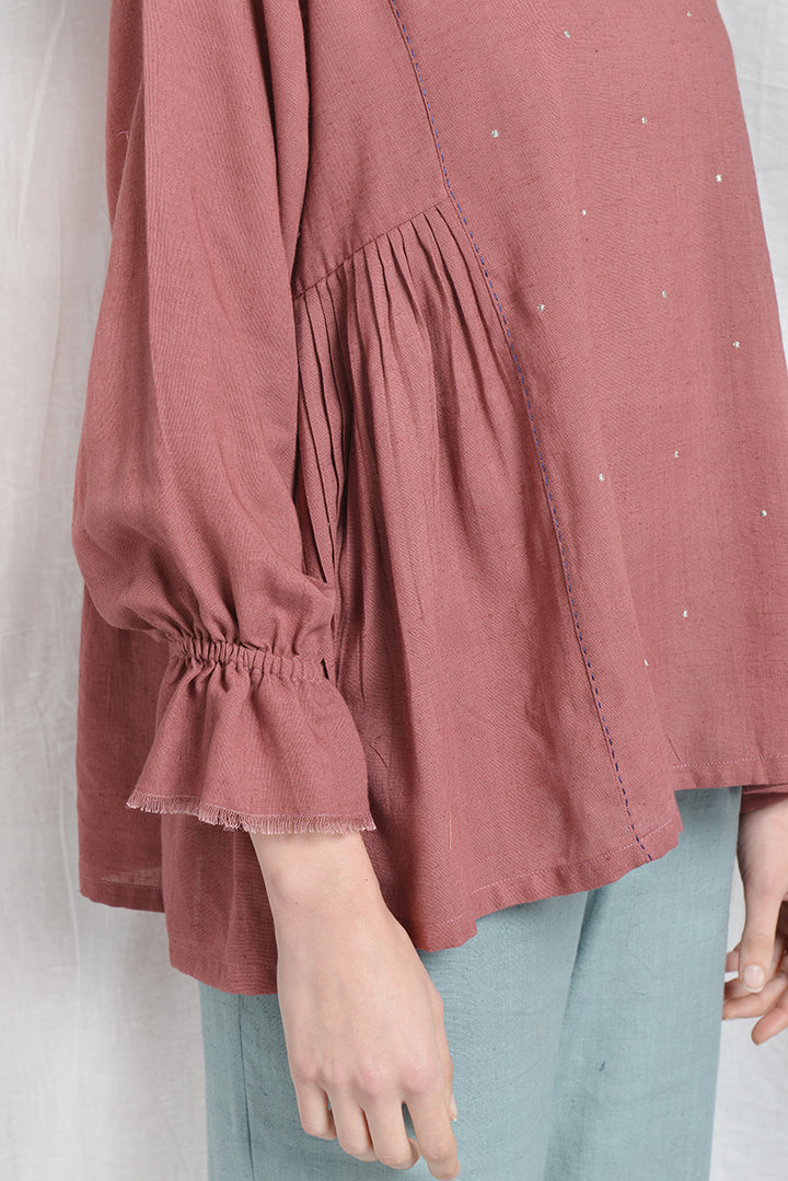 HOLLY PLEATED TUNIC