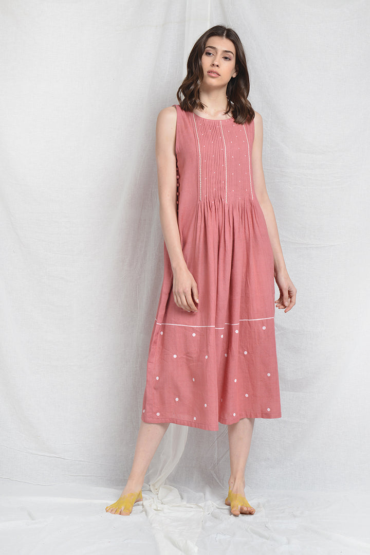 MATILDA PLEATED DRESS