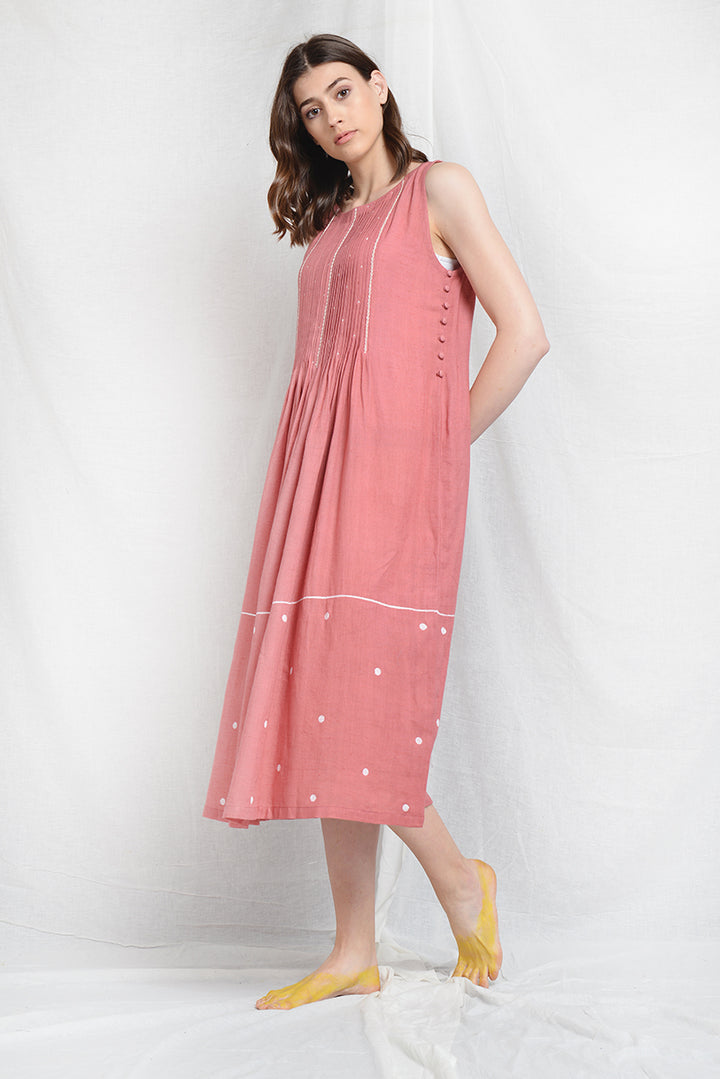 MATILDA PLEATED DRESS