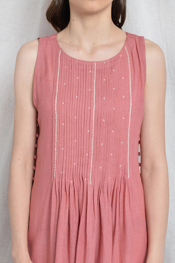 MATILDA PLEATED DRESS