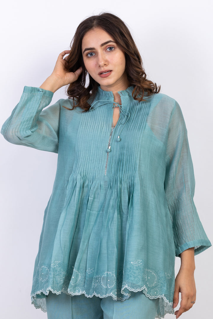 HAILEY SILK OVERLAY CO-ORD SET