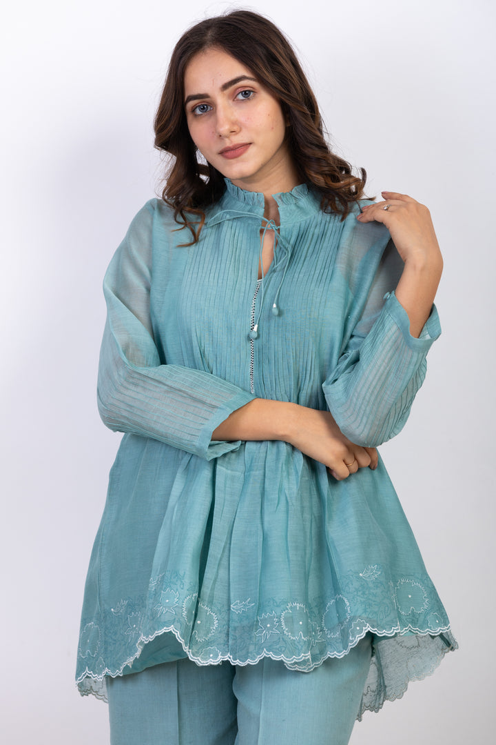 HAILEY SILK OVERLAY CO-ORD SET