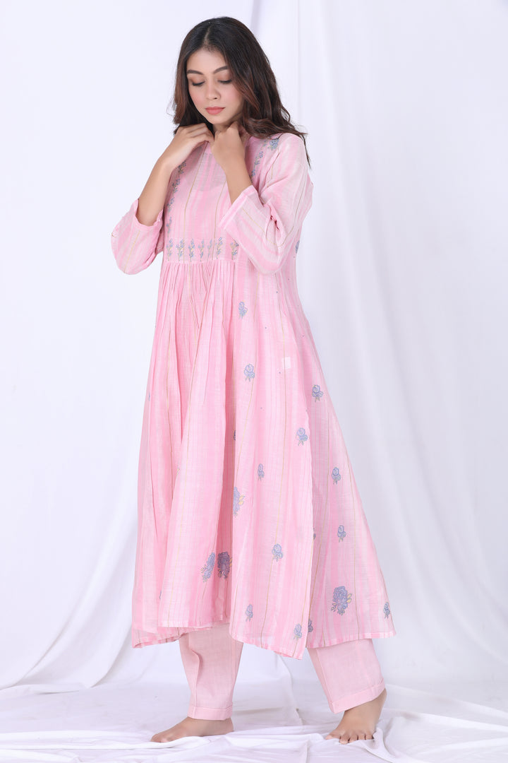 REETI BLUSH TUNIC SET