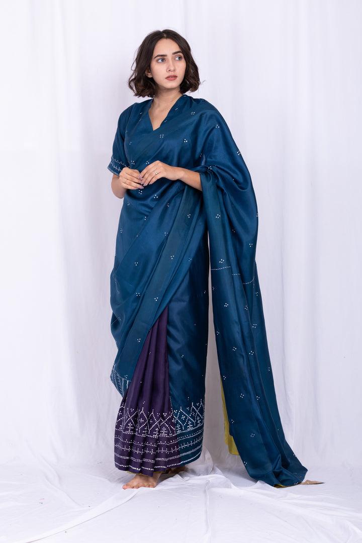 MORAKSHI BANDHANU SILK SAREE SET