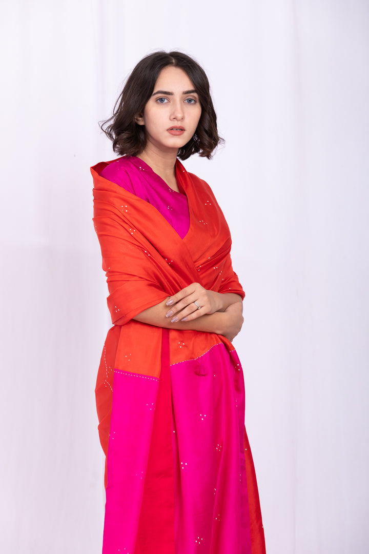 MAANYATA BANDHANU SILK SAREE SET