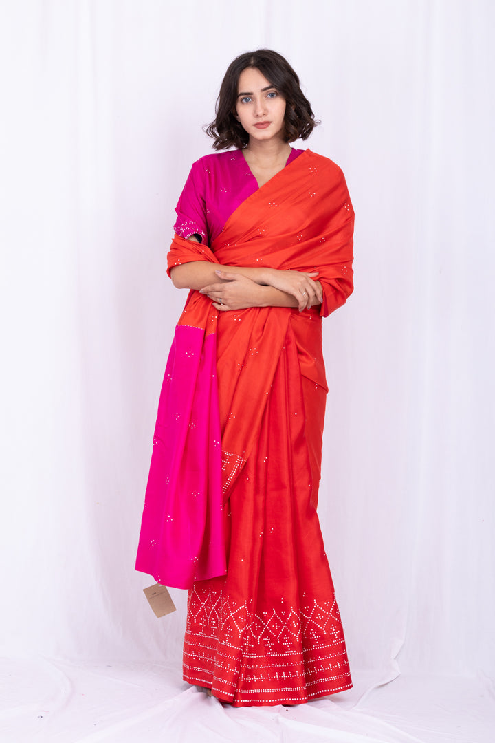 MAANYATA BANDHANU SILK SAREE SET