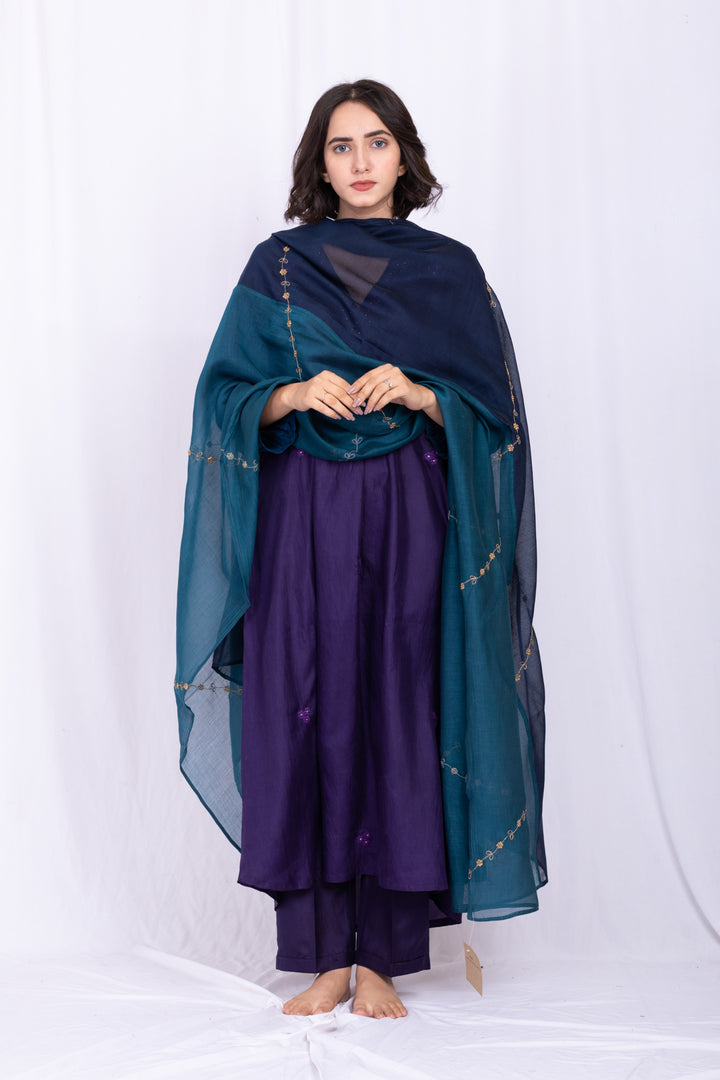 MRINALINI SILK KURTA SET