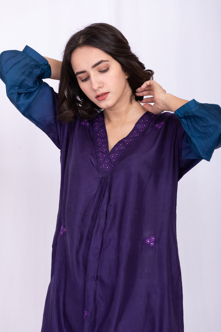 MRINALINI SILK KURTA SET