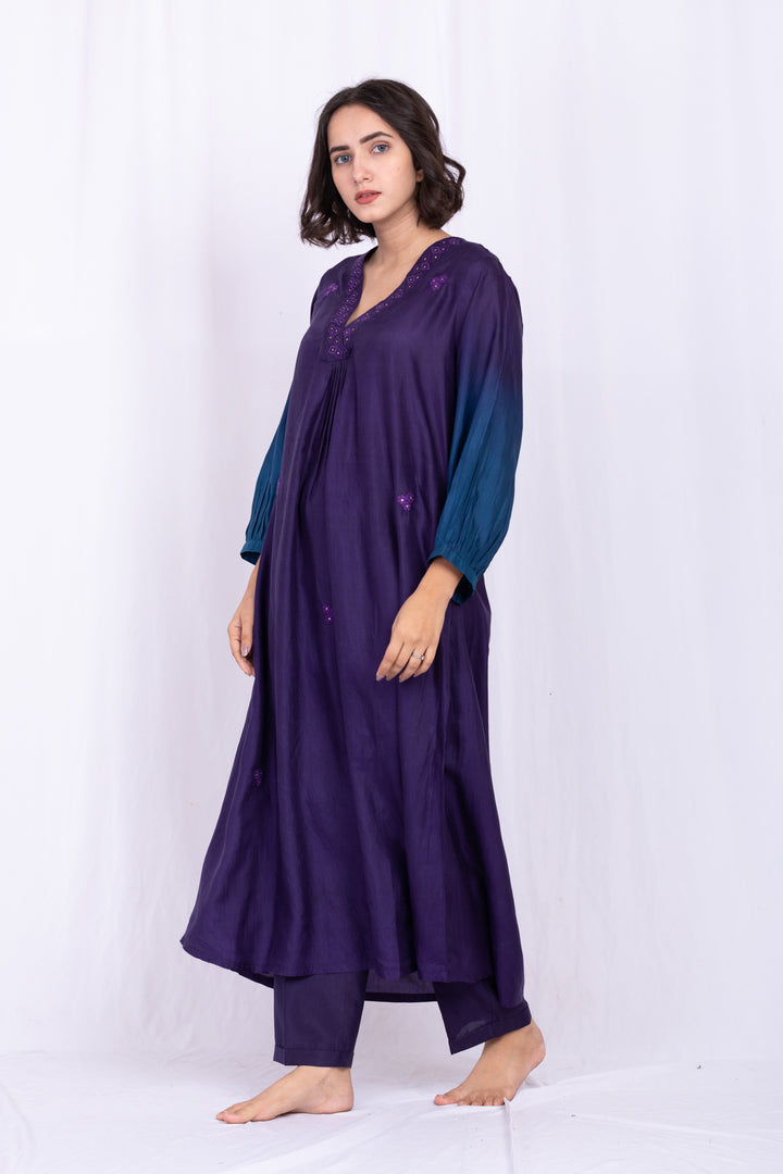 MRINALINI SILK KURTA SET