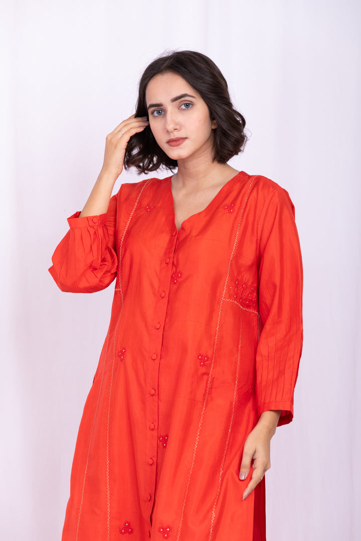 KAIREE SILK KURTA SET