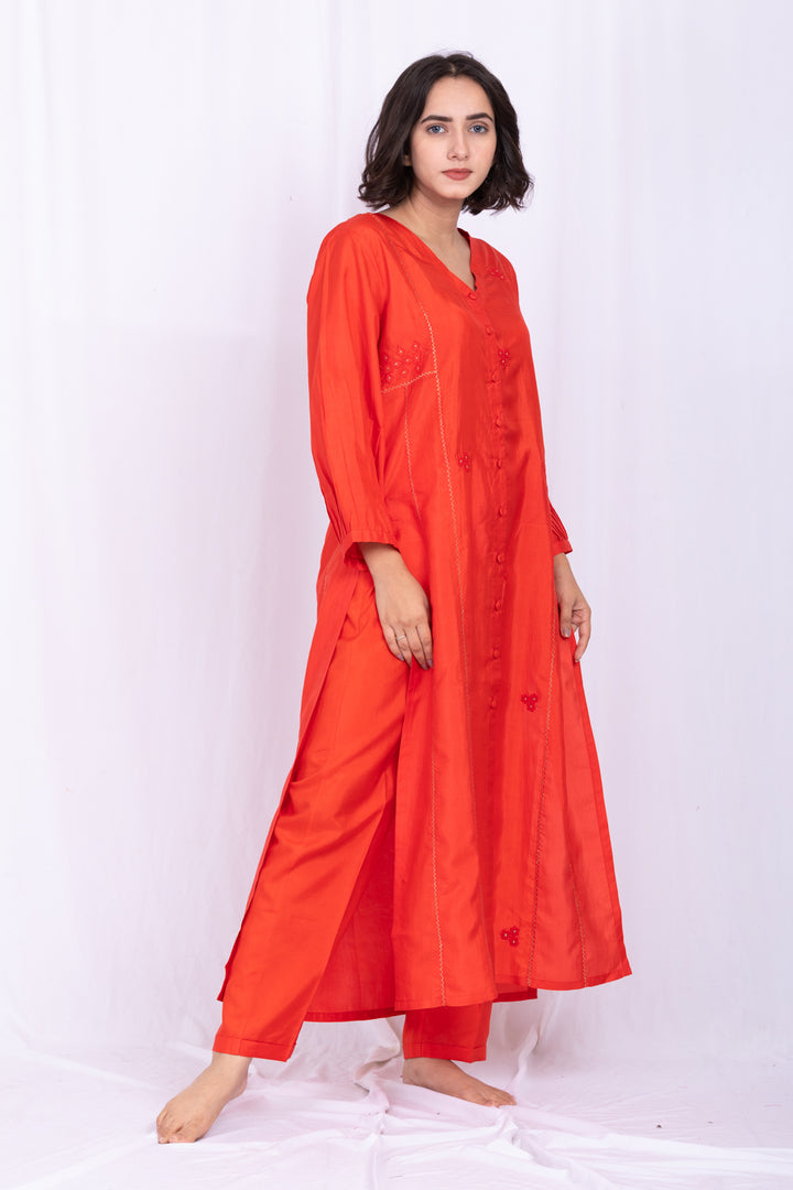 KAIREE SILK KURTA SET