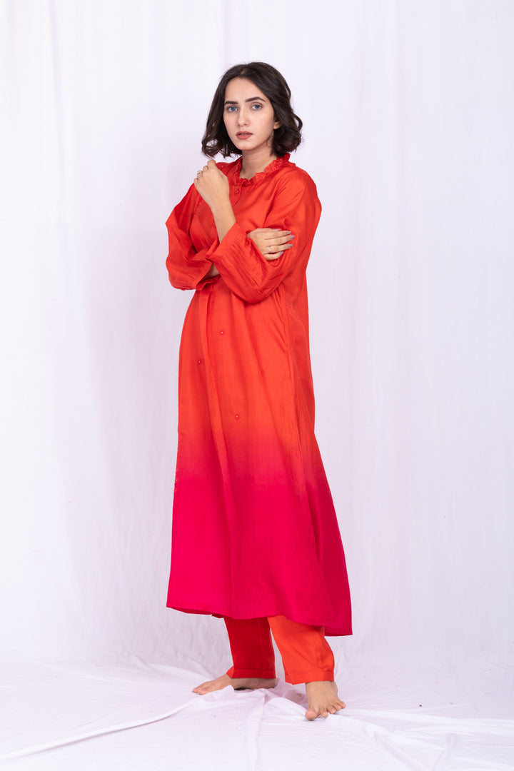 KASHIDA SILK CO-ORD SET