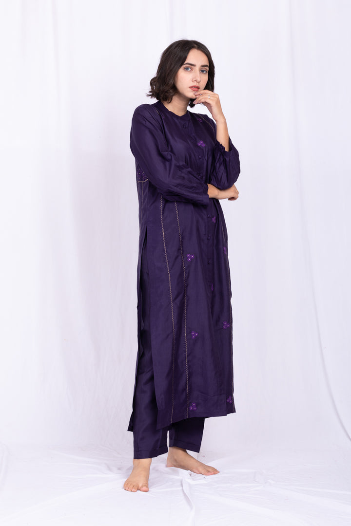 ASHKA SILK KURTA SET