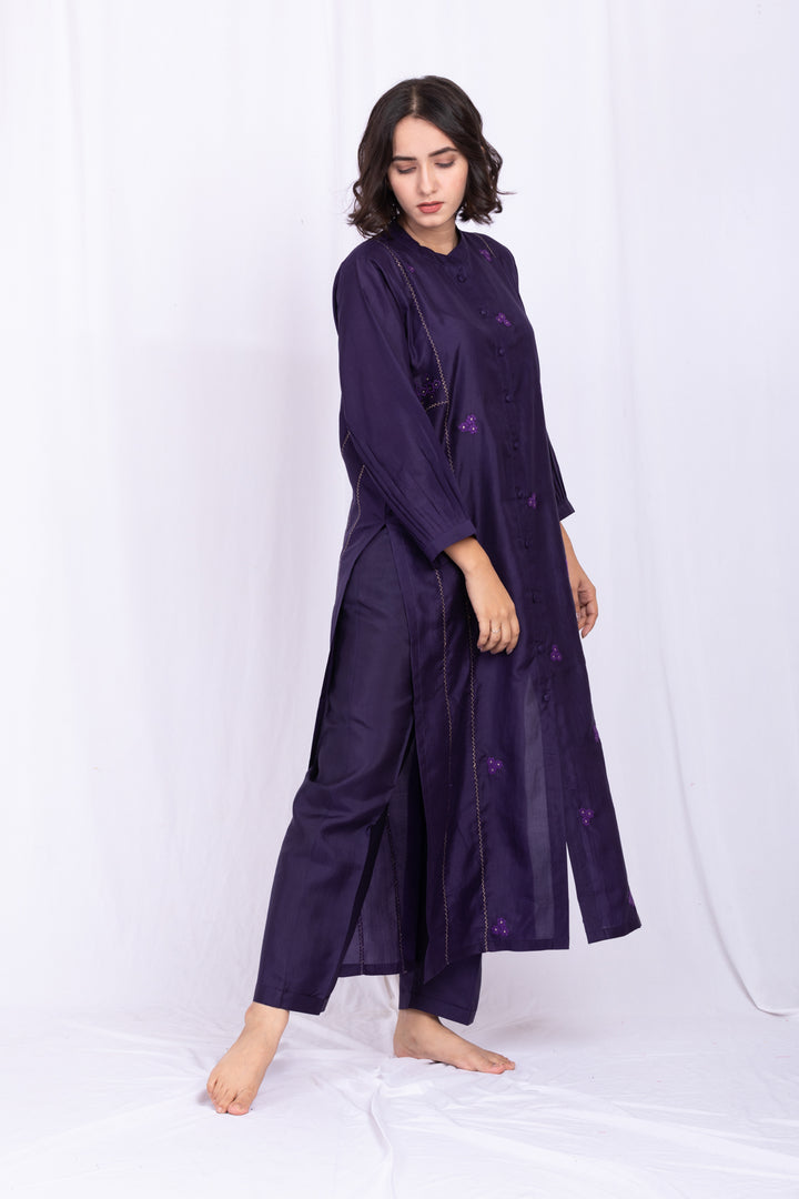 ASHKA SILK KURTA SET
