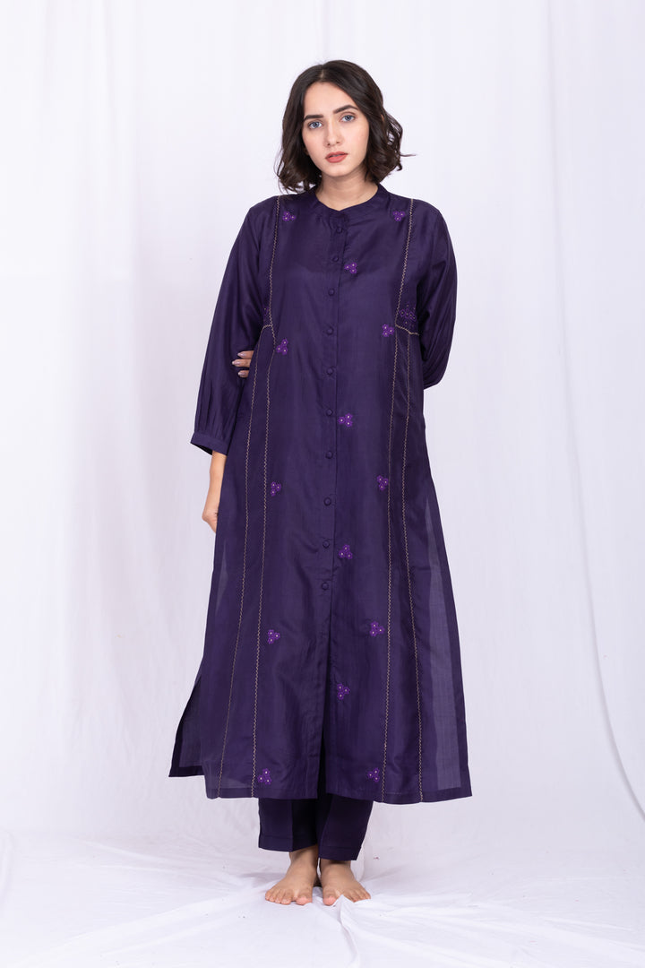 ASHKA SILK KURTA SET